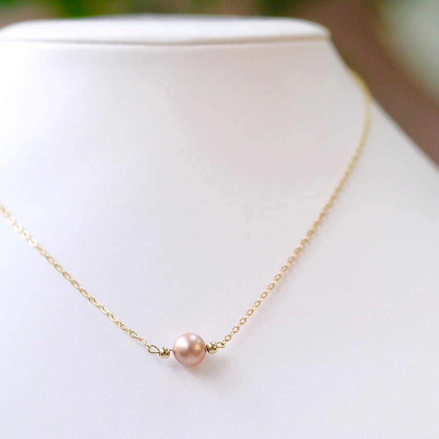 Pearl of Wisdom Necklace (Blush)