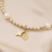 Full of Grace Rosary Bracelet by Jenise Subervi