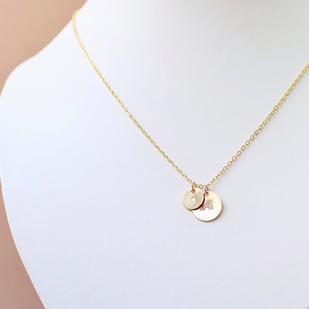 taudrey rainbow of love necklace