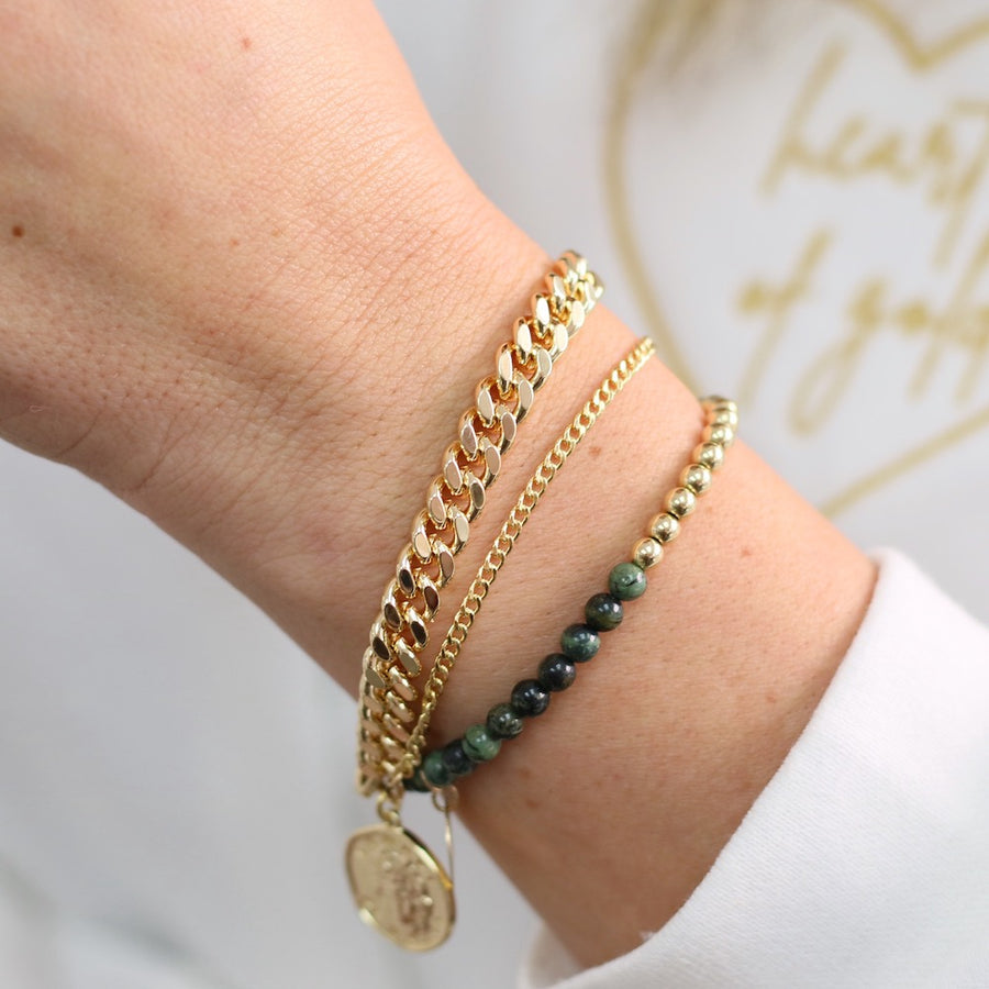 Green Queen Bracelet Set