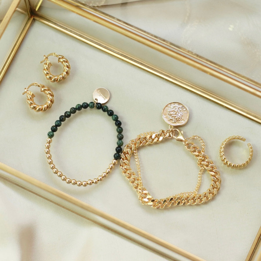 Green Queen Bracelet Set