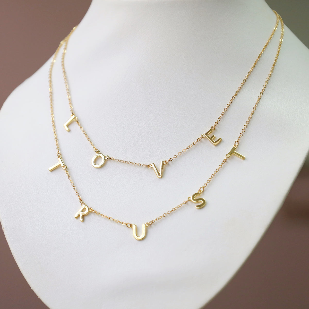 Values Necklace by Jess Fay