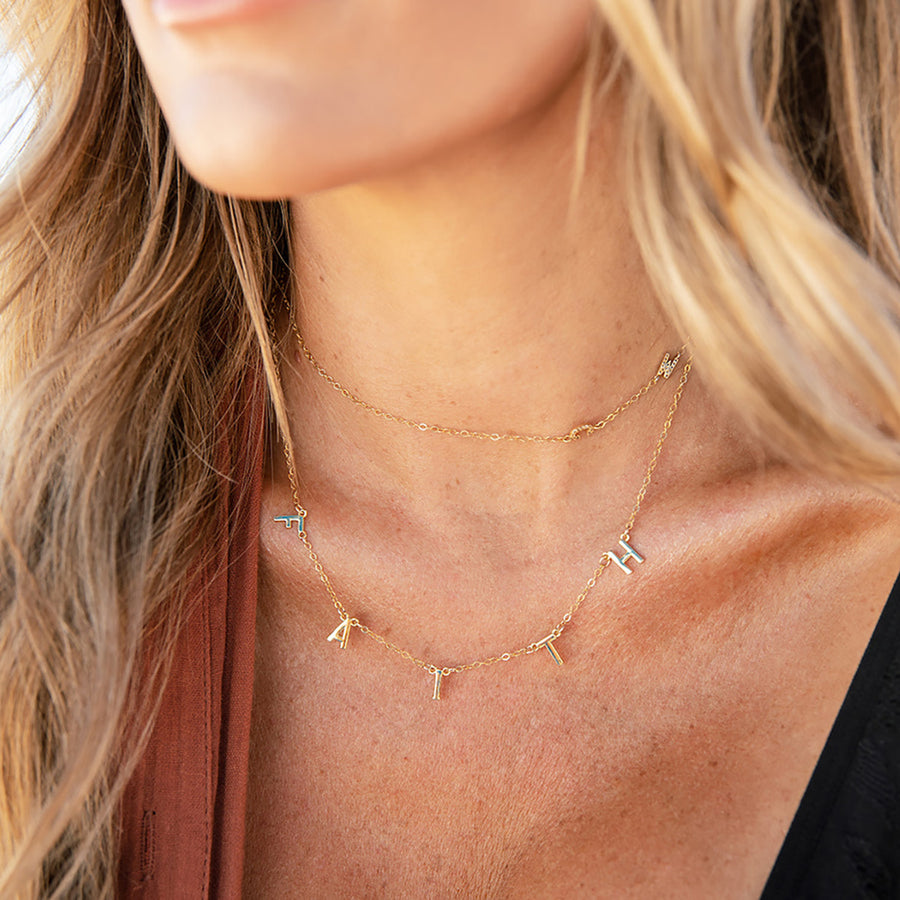 Values Necklace by Jess Fay