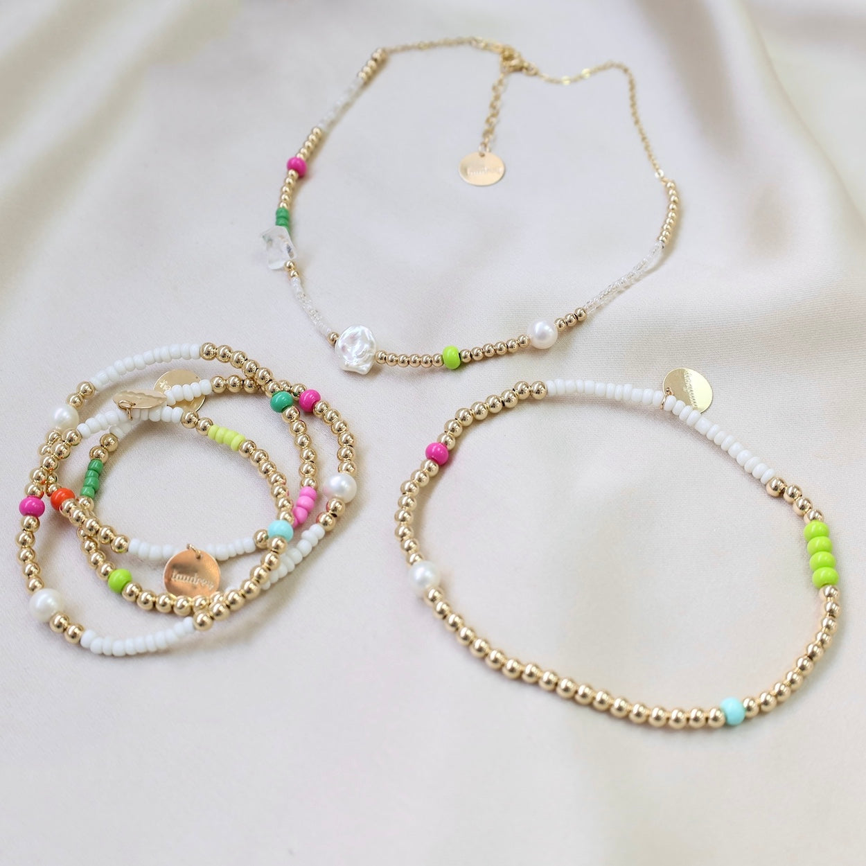 Live in Color Anklet