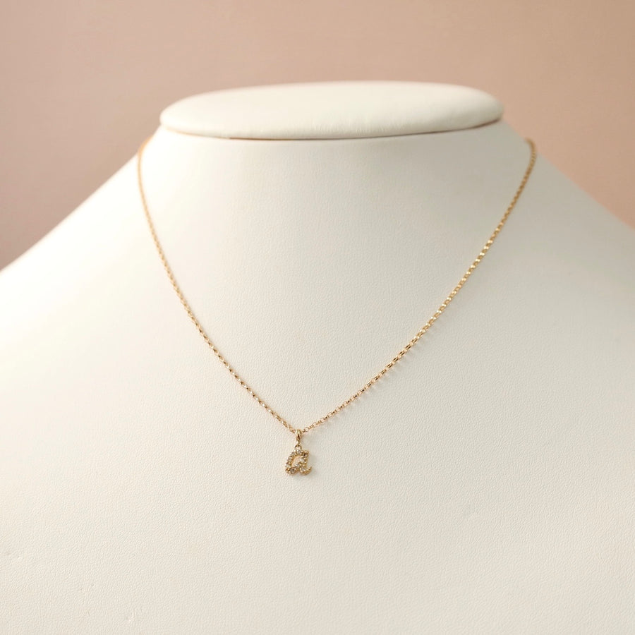 taudrey luxe: Love Yourself Diamond Necklace
