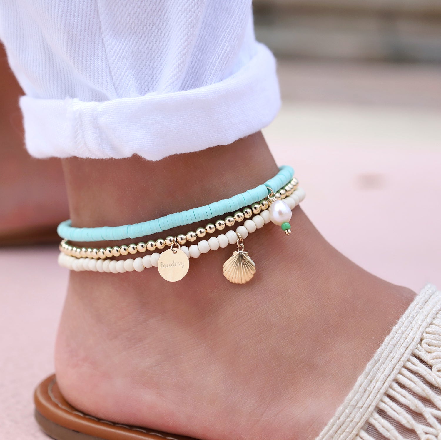 Make Waves Bracelet/Anklet Set