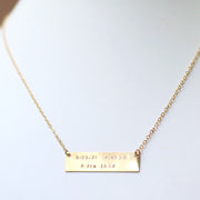Mommy Plate Necklace