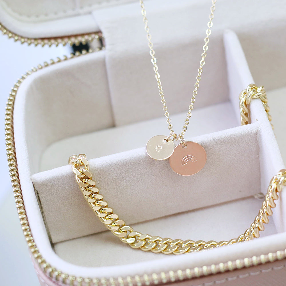 taudrey rainbow of love necklace