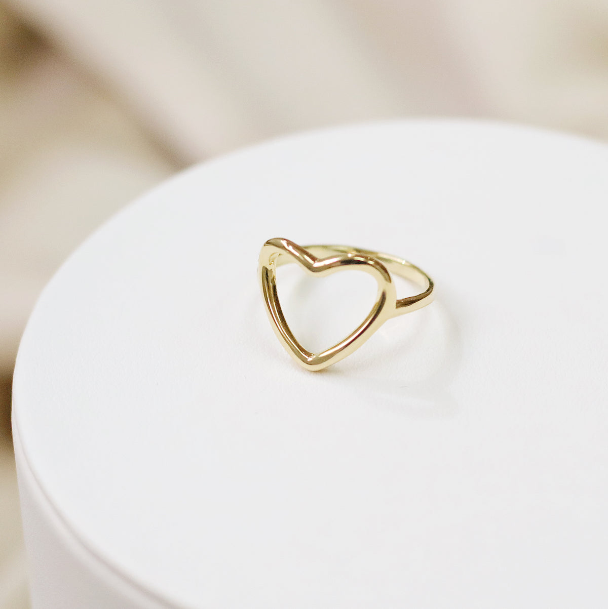 Open Heart Ring