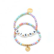 pastel party bracelet set