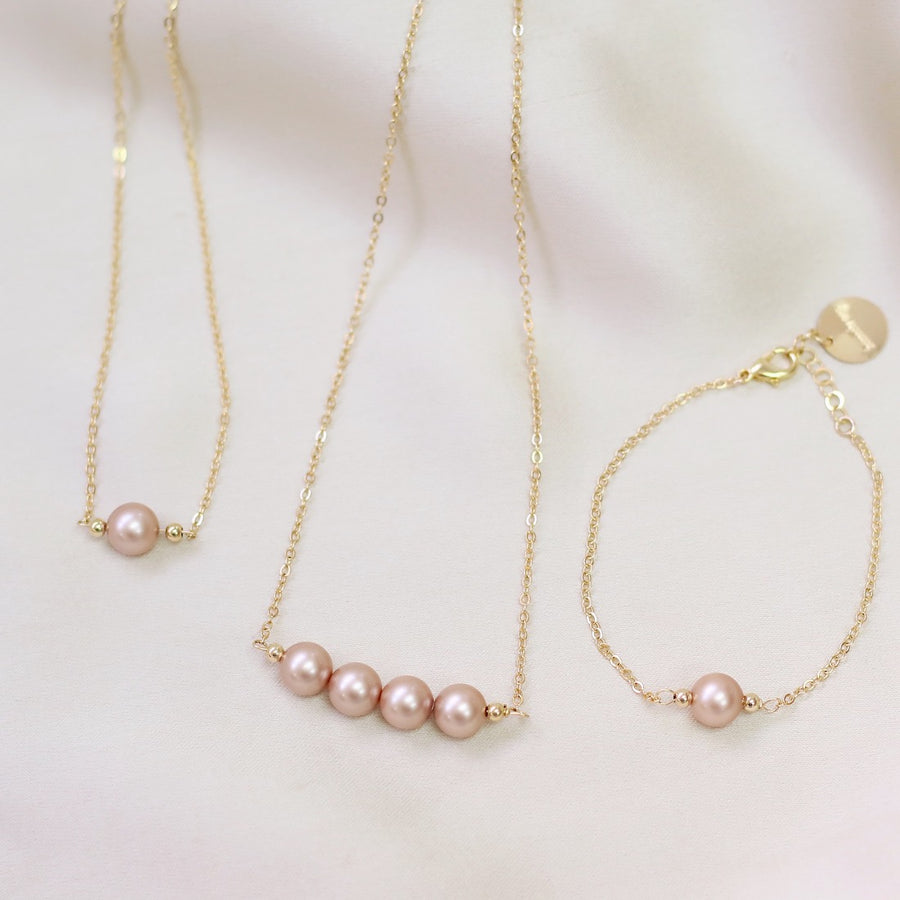 Pearl of Wisdom Bracelet (Blush)