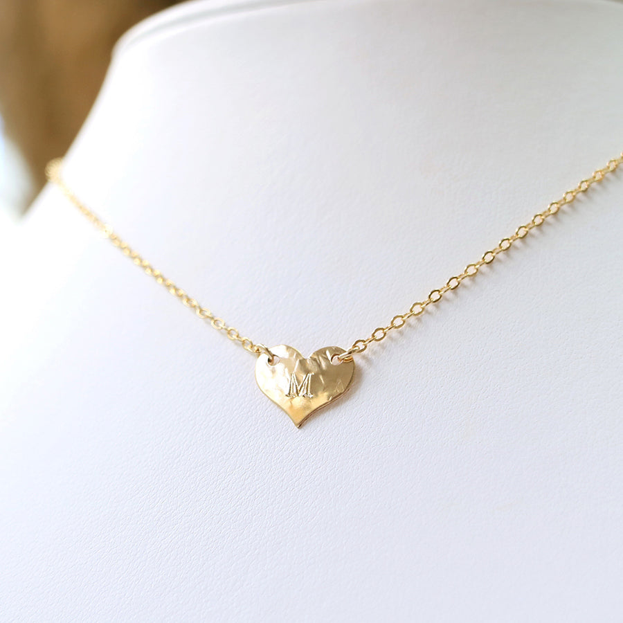 taudrey kids little tatum necklace personalized heart piece destiny thompson