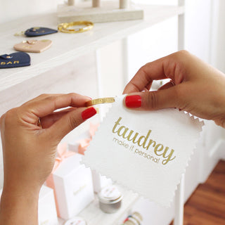 taudrey jewelry cloth wipe
