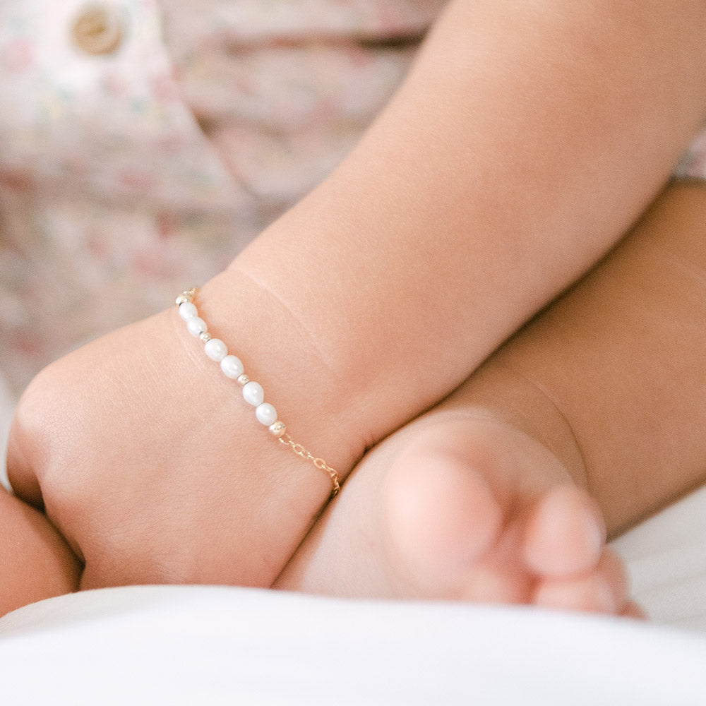 Riapawel Women Baby Girls Bracelets Gold Filled Heart Lucky Beaded Chain  Fashion Jewelry Gifts - Walmart.com