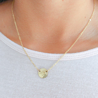 taudrey someting new bride to be gold necklace mrs