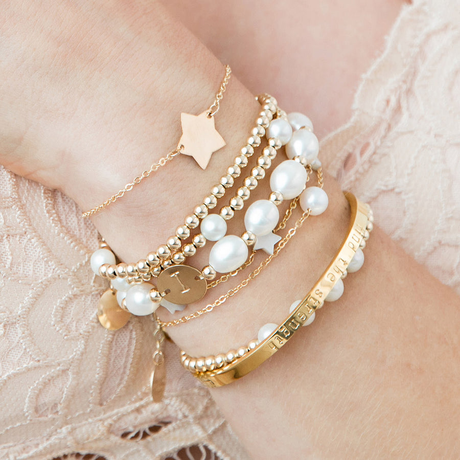 taudrey pearl of wisdom bracelet