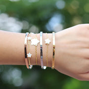 taudrey twinkle bracelet gold chain bracelet pearl star