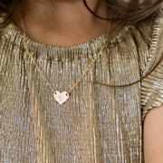 taudrey kids little tatum necklace personalized heart piece destiny thompson