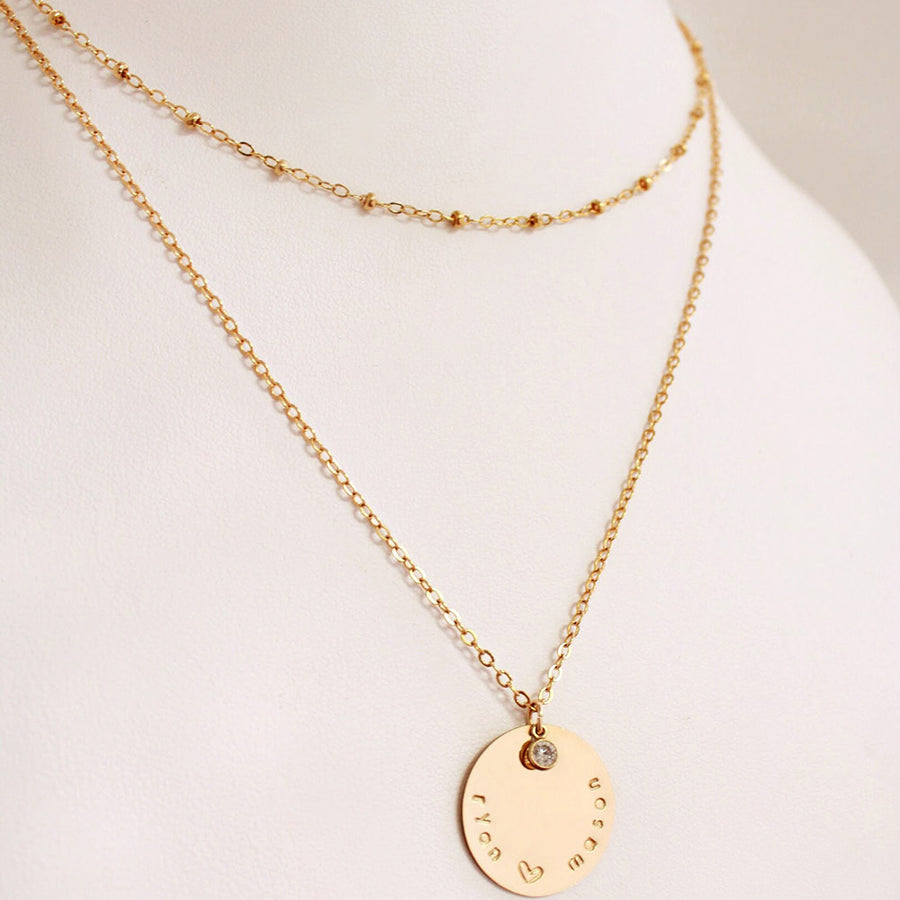 Biggest Fan Necklace by Tenley Leopold
