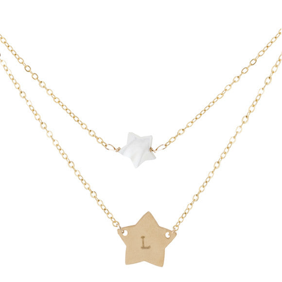 taudrey written in the stars personalized necklace