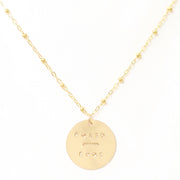 taudrey you can do it necklace mantra necklace mind over matter