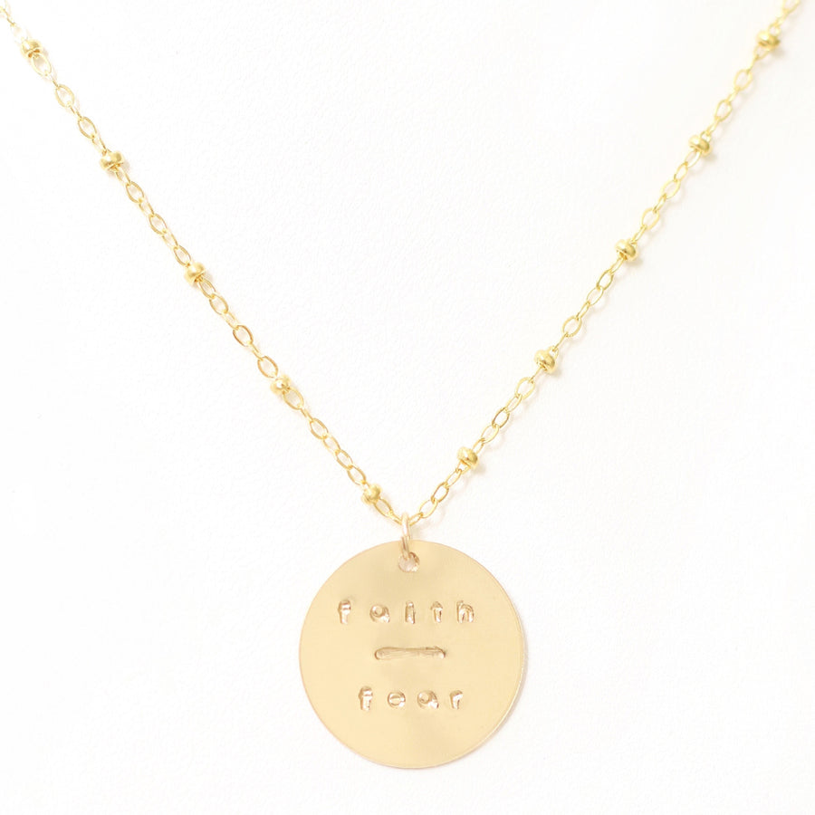 taudrey you can do it necklace mantra necklace mind over matter