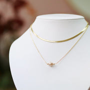 Pearl of Wisdom Necklace (Blush)