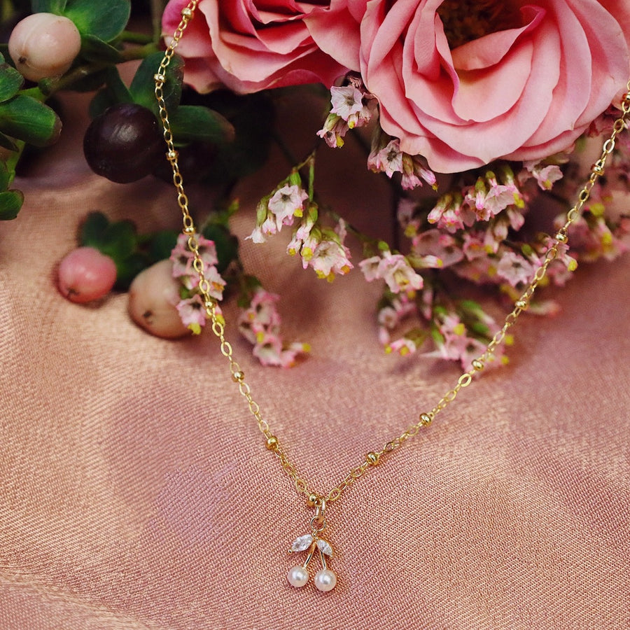 Cherry on Top Necklace (Kids and Adult Available)