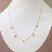 Values Necklace by Jess Fay