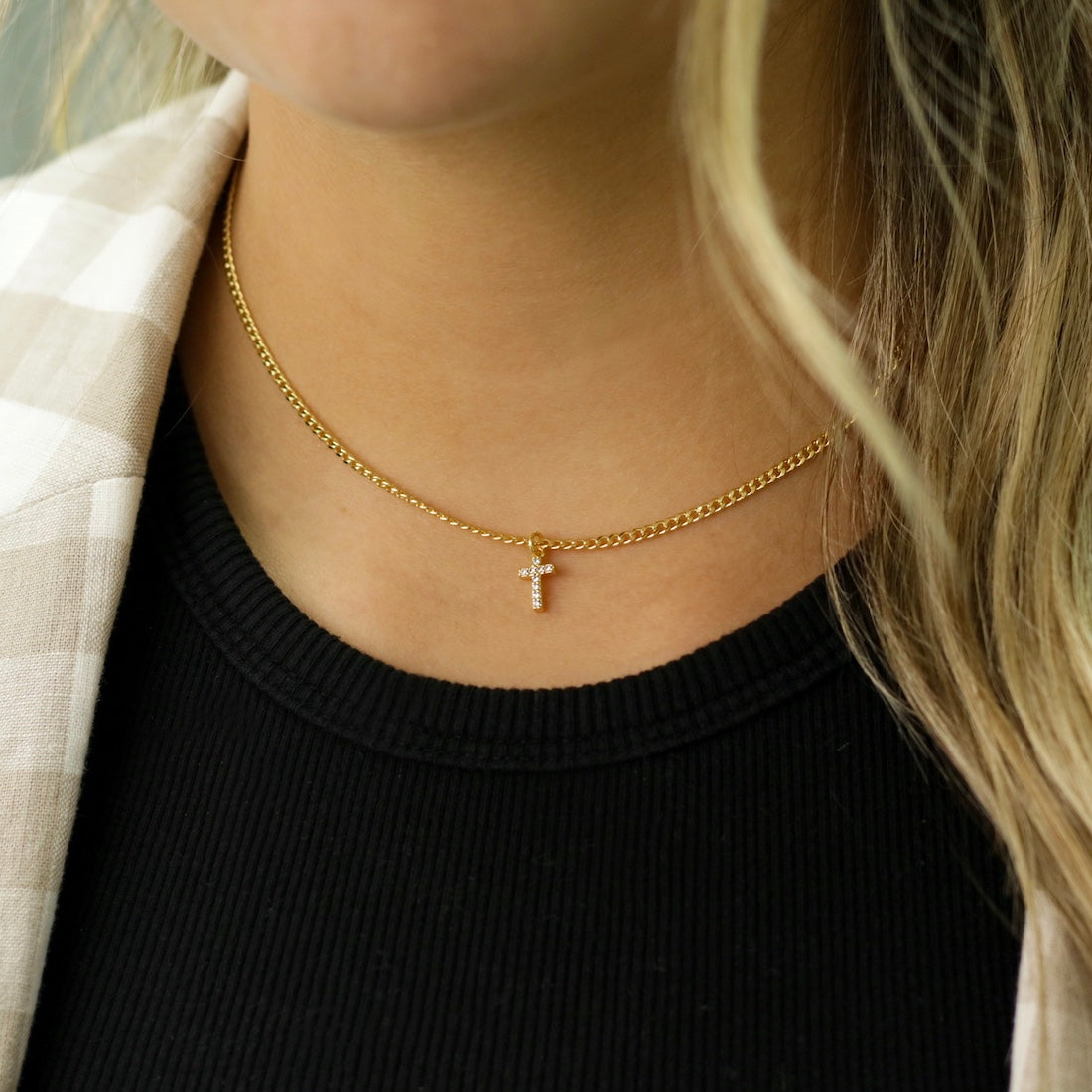 Cross necklace for women near me deals