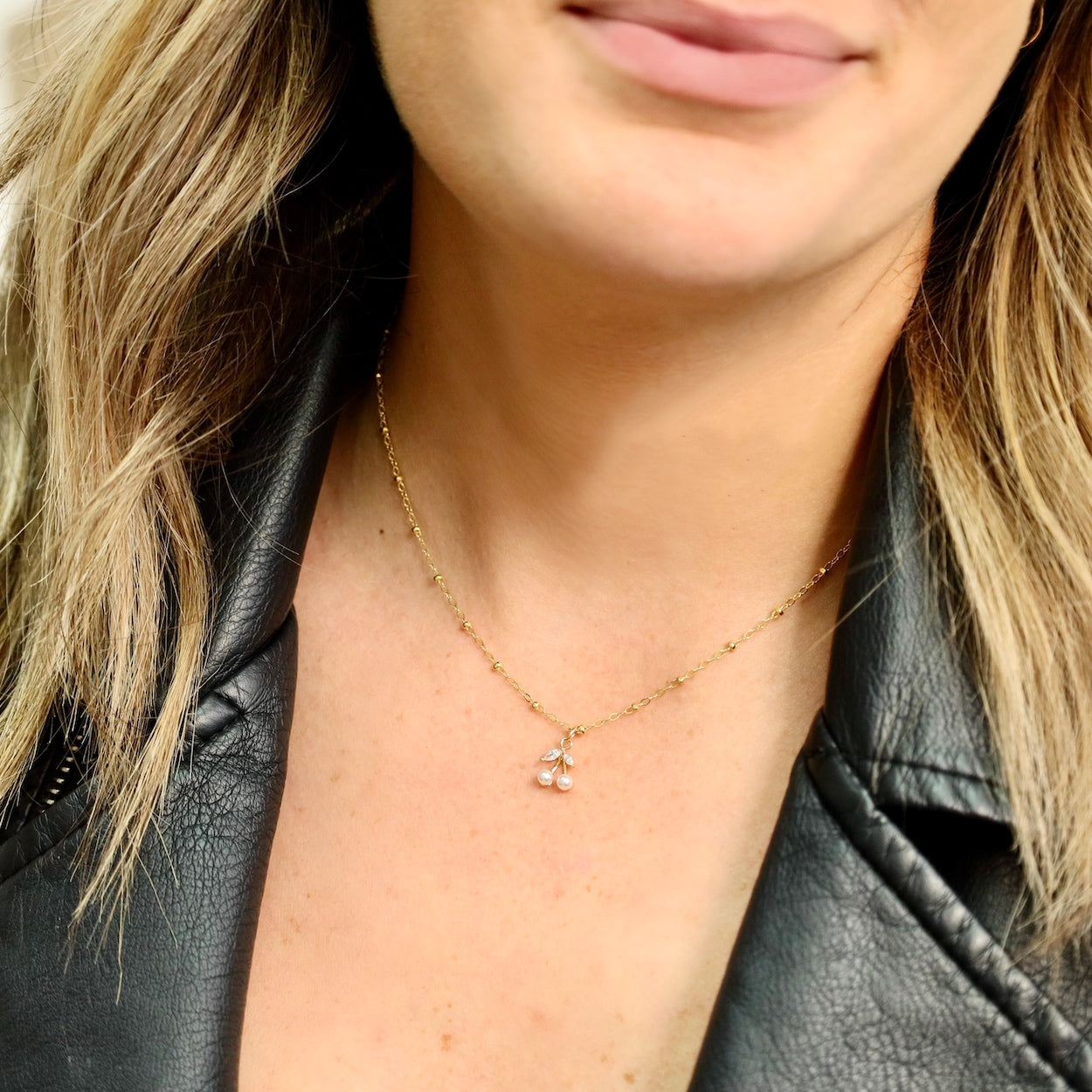 Cherry on Top Necklace (Kids and Adult Available)
