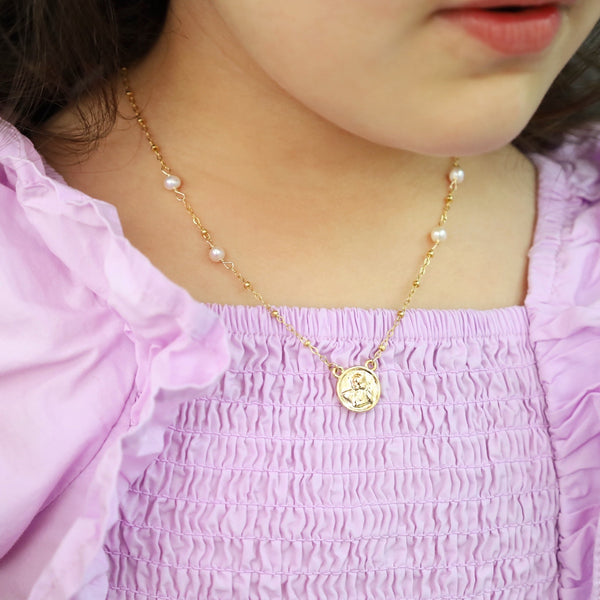 Kids Guardian Angel Necklace – taudrey
