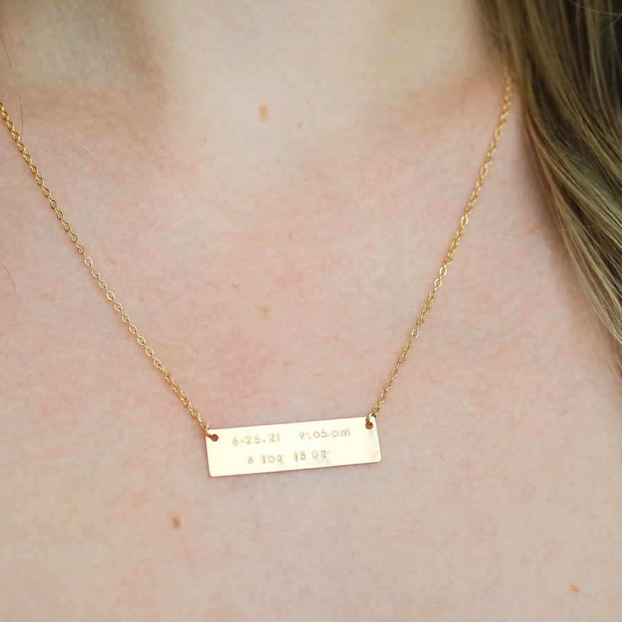 Mommy Plate Necklace