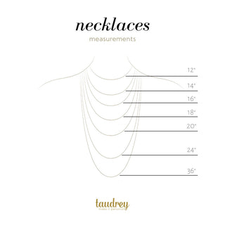 necklace size chart