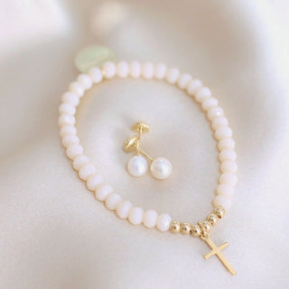 pearl princess earrings