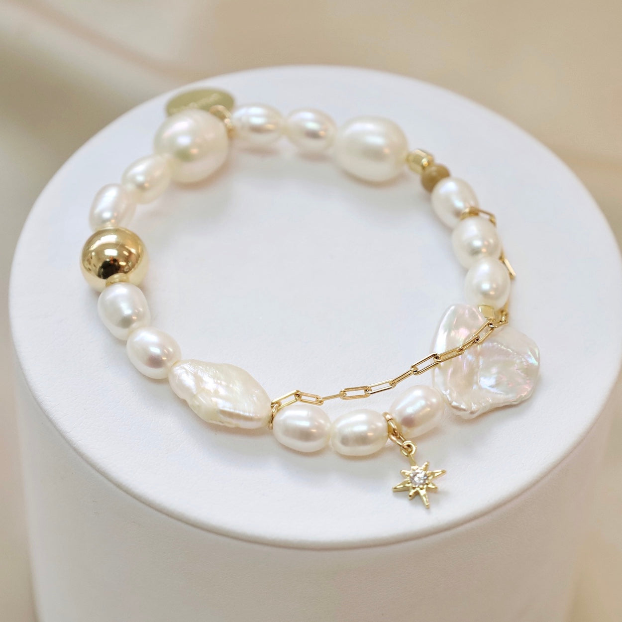 Pearls Rule Bracelet