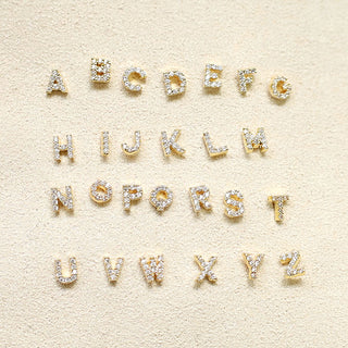 Taudrey Girl Initial Stud Earrings