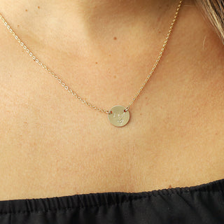 Tia Mini Coin Necklace