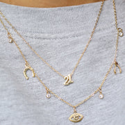 Winning Number Necklace
